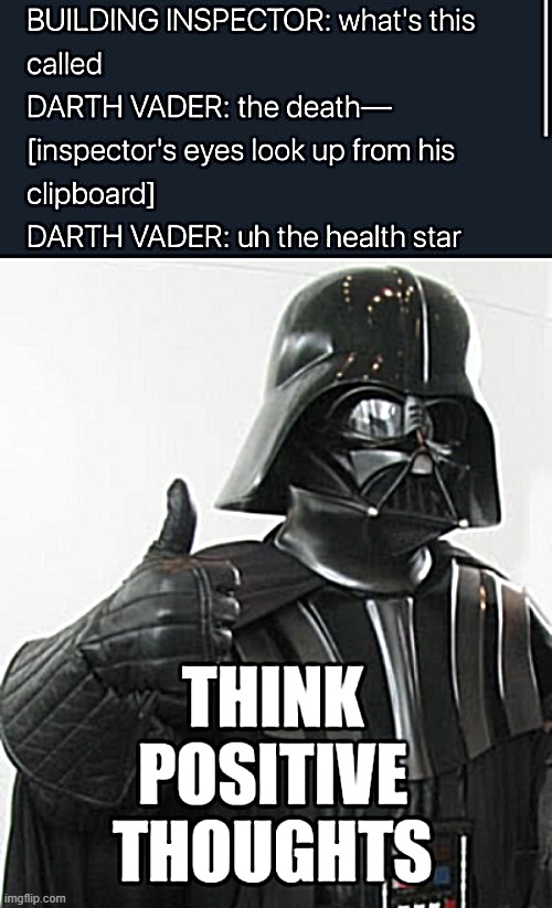 death star//health star | image tagged in vader,og | made w/ Imgflip meme maker