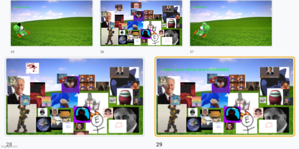 Squid Game S1: Anais/Honu's Elimination | made w/ Imgflip meme maker