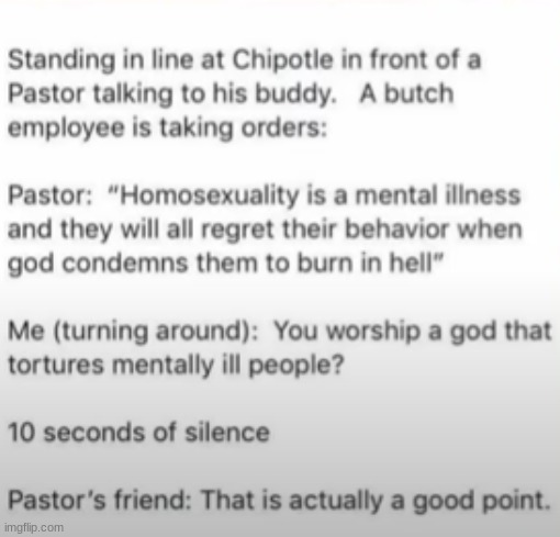 Saw this in a video and just wanted to share. | made w/ Imgflip meme maker