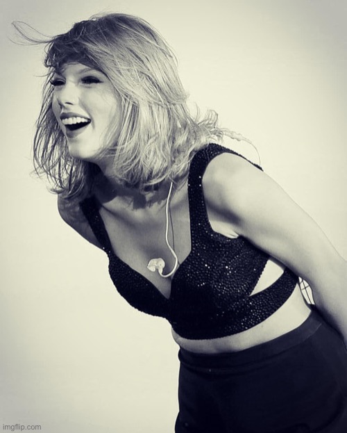 Taylor Swift black & white | image tagged in taylor swift black white | made w/ Imgflip meme maker