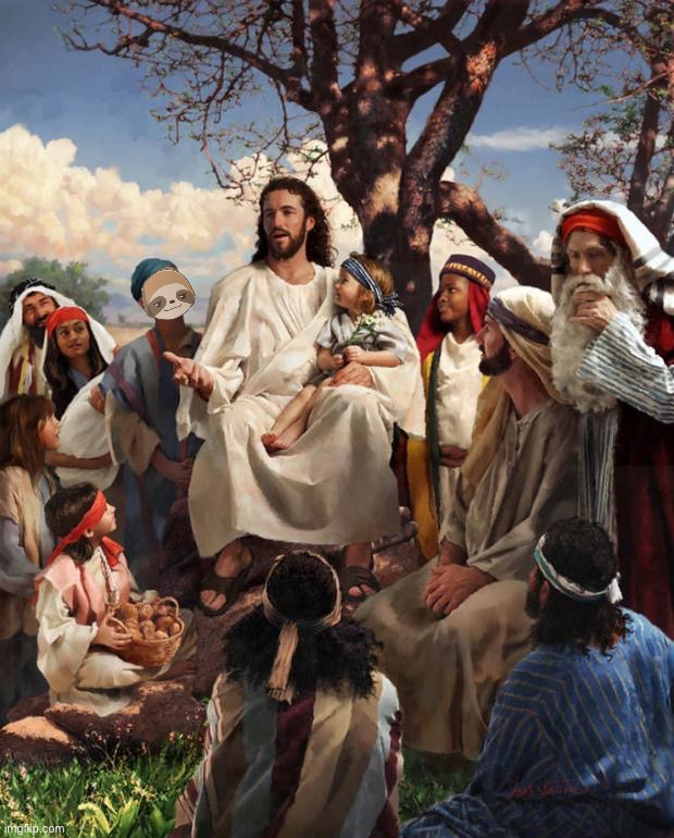 Story Time Jesus | image tagged in story time jesus | made w/ Imgflip meme maker