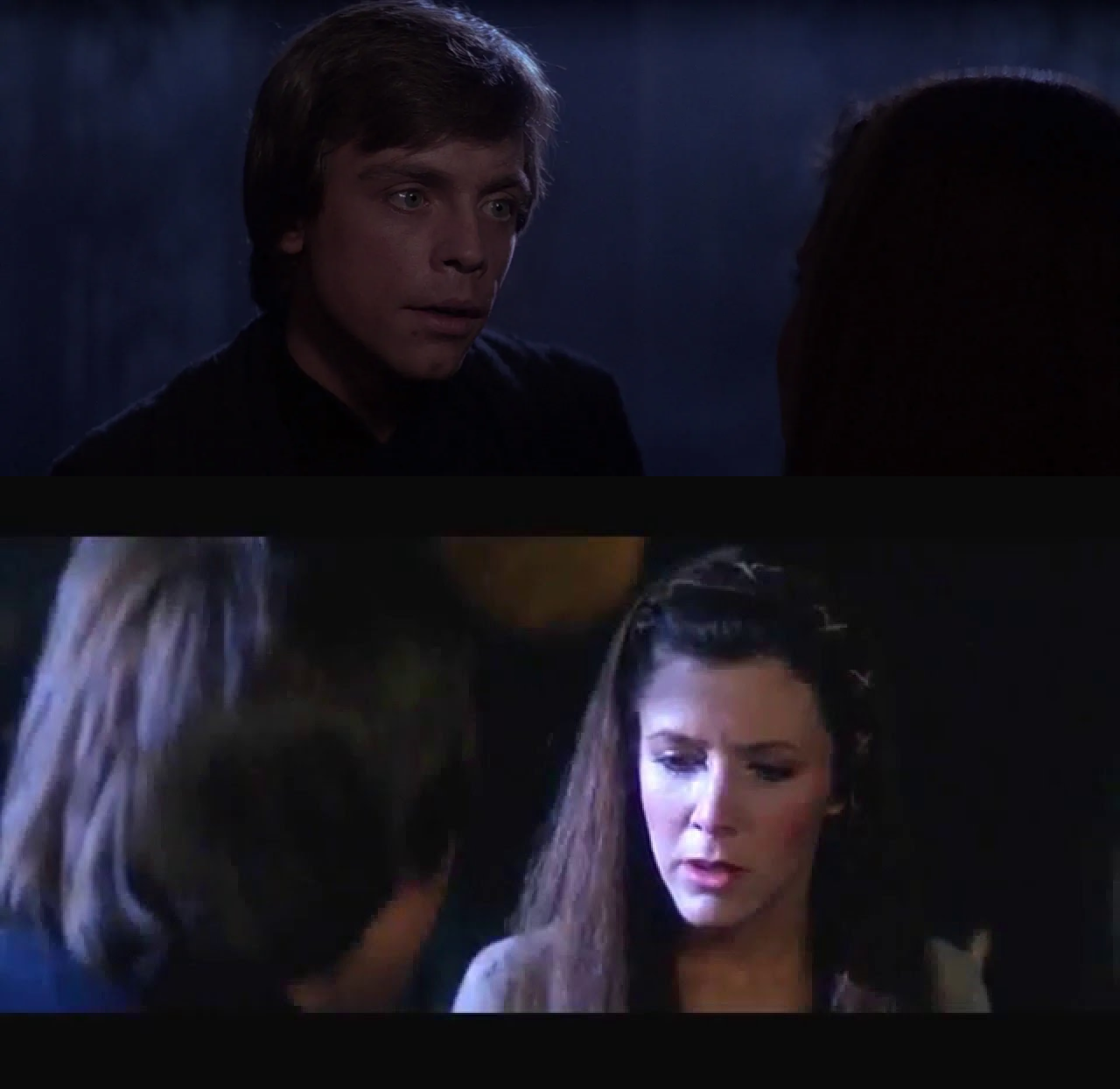 High Quality Luke and Leia - You are my Sister Blank Meme Template