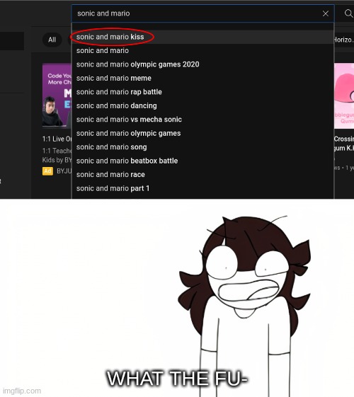 image tagged in jaiden animations what the fu- | made w/ Imgflip meme maker