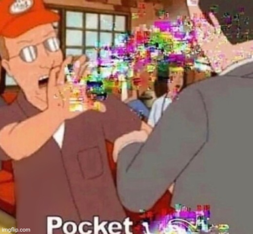 pocket [redacted] | image tagged in pocket redacted | made w/ Imgflip meme maker