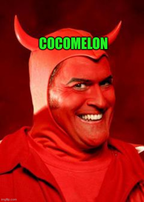 Devil Bruce | COCOMELON | image tagged in devil bruce | made w/ Imgflip meme maker