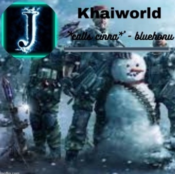 khaiworld template V5 Christmas edition Blank Meme Template