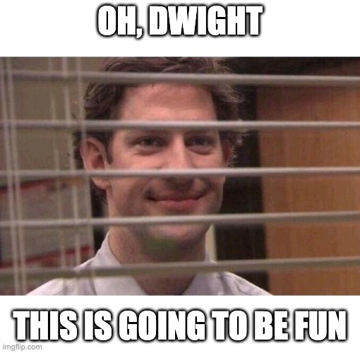 meme: jim from the office