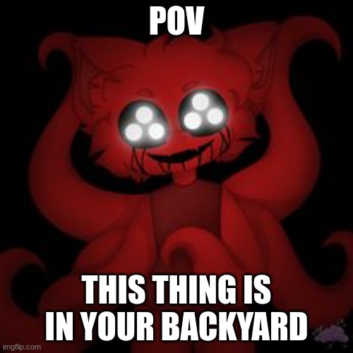 this is parasee | POV; THIS THING IS IN YOUR BACKYARD | made w/ Imgflip meme maker