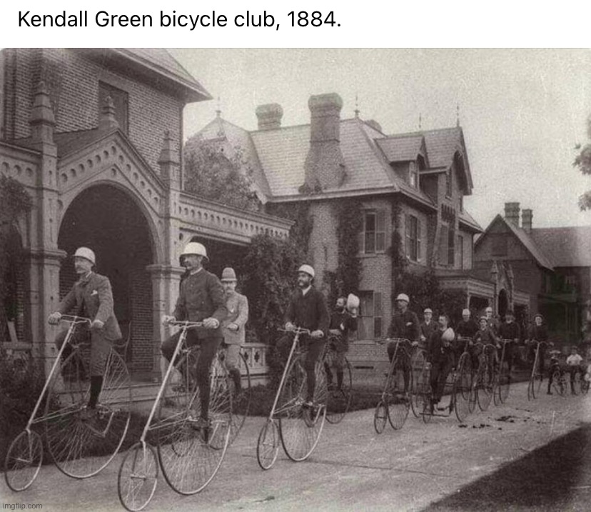 Kendall Green bicycle club | image tagged in kendall green bicycle club | made w/ Imgflip meme maker
