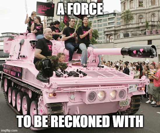 A FORCE TO BE RECKONED WITH | made w/ Imgflip meme maker