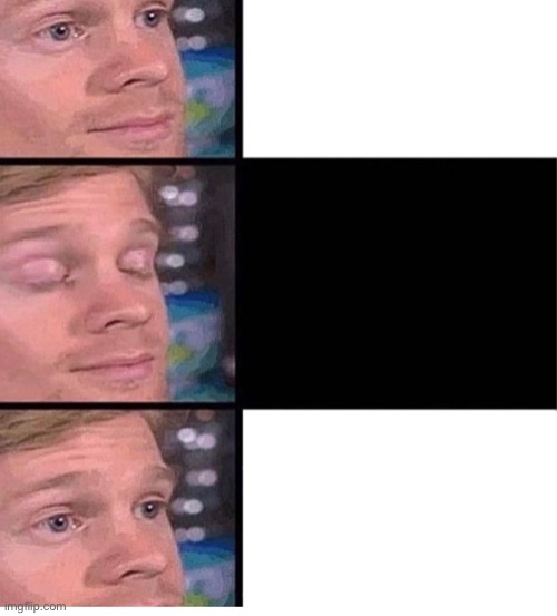 blinking guy vertical blank | image tagged in blinking guy vertical blank | made w/ Imgflip meme maker