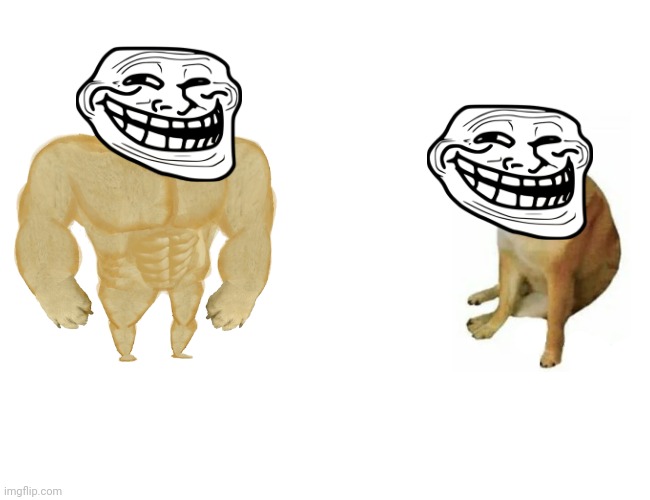 Buff Doge vs. Cheems Meme | image tagged in memes,buff doge vs cheems | made w/ Imgflip meme maker