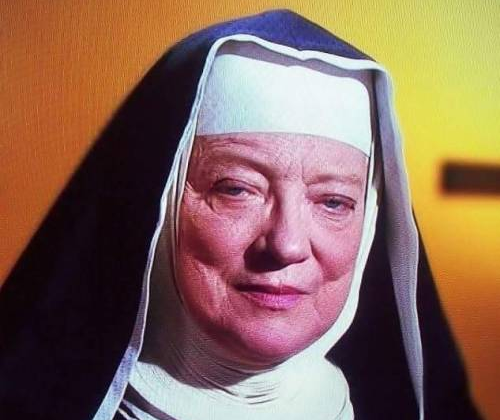 High Quality The Abbess from Sound of Music Blank Meme Template