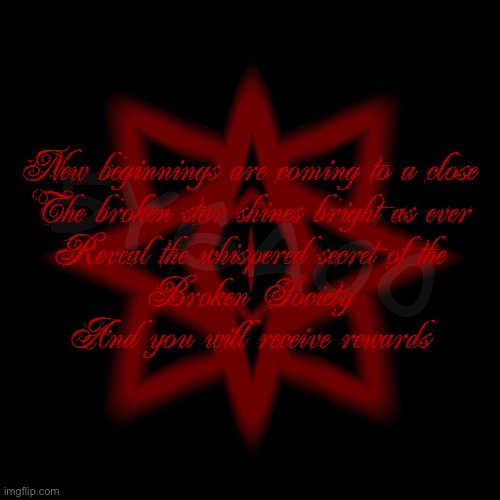 The Broken Star shines bright. | made w/ Imgflip meme maker