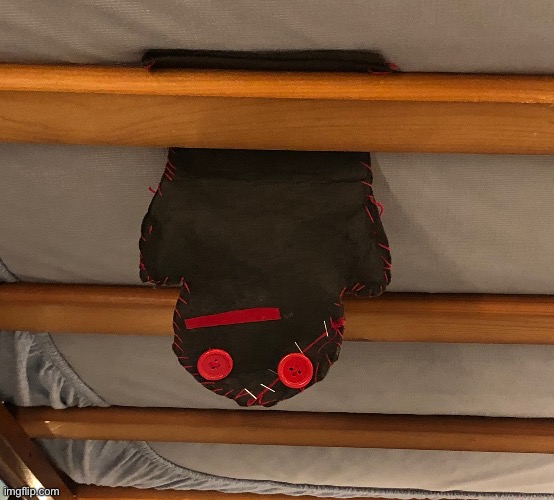He is under your bed and watches you sleep | made w/ Imgflip meme maker