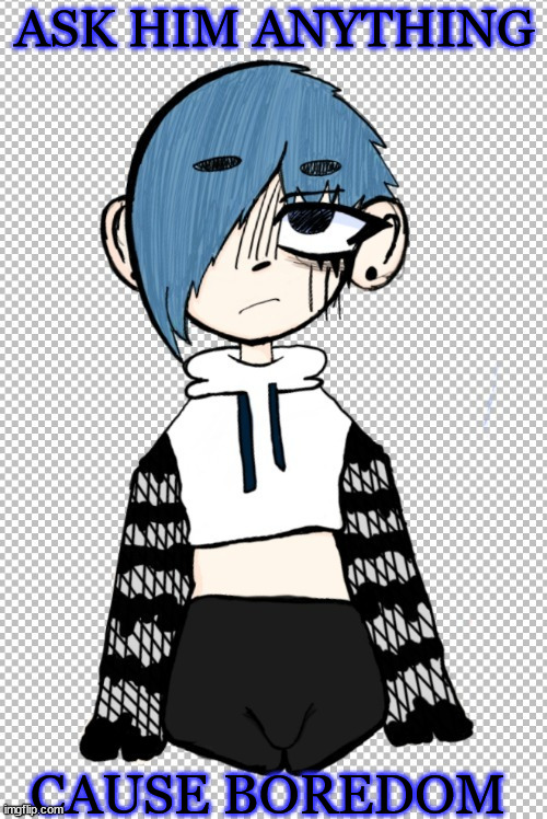 goth femboy Paige | ASK HIM ANYTHING; CAUSE BOREDOM | image tagged in goth femboy poke pokette | made w/ Imgflip meme maker