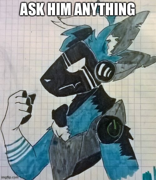 Elias the protogen (drawn by Shadow_Skull) | ASK HIM ANYTHING | image tagged in elias the protogen drawn by shadow_skull | made w/ Imgflip meme maker