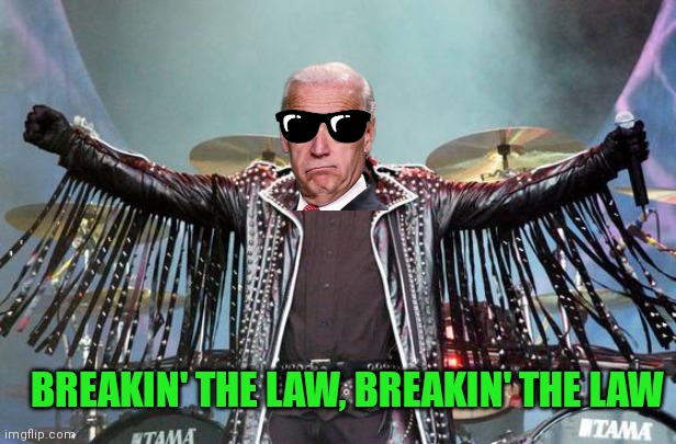 Rob Halford | BREAKIN' THE LAW, BREAKIN' THE LAW | image tagged in rob halford | made w/ Imgflip meme maker