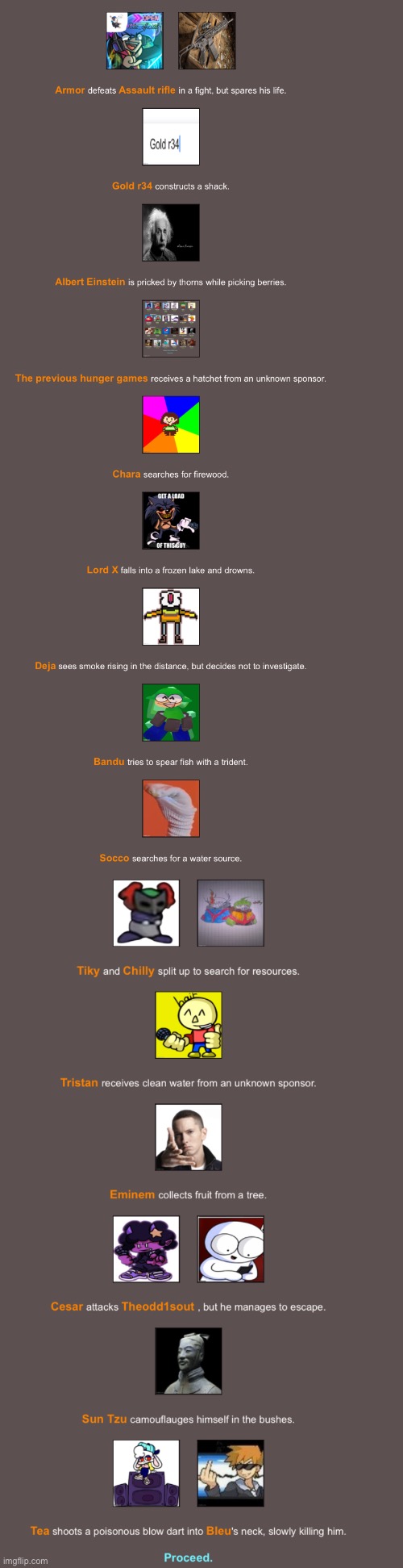 Ight Tsuyu you got your wish granted and how tf did armor beat the shit out of a gun | made w/ Imgflip meme maker