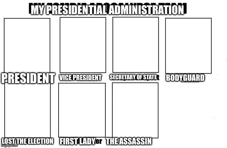 Yeah this exists | image tagged in presidential administration | made w/ Imgflip meme maker