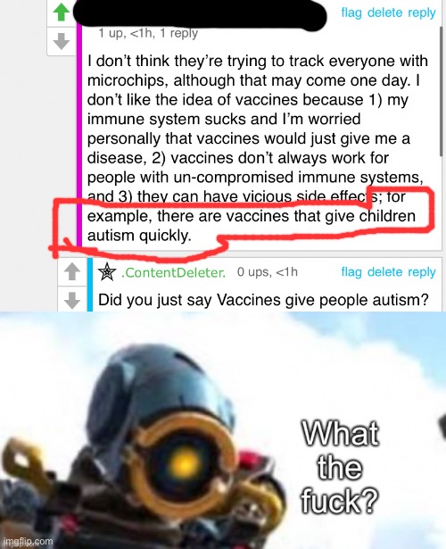 The rest of the stuff above is fine, but what the fuck | made w/ Imgflip meme maker