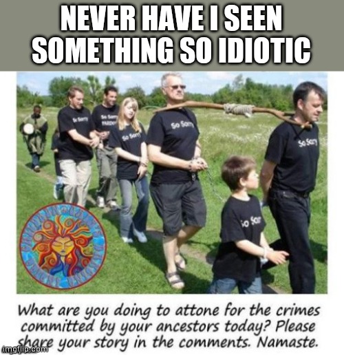 NEVER HAVE I SEEN SOMETHING SO IDIOTIC | made w/ Imgflip meme maker