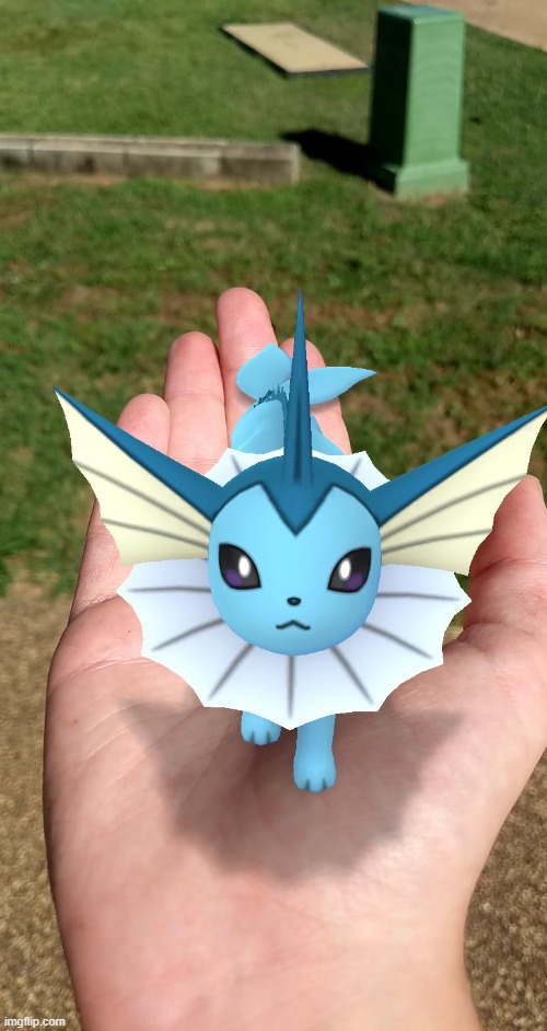 fun sized Oreo | image tagged in vaporeon | made w/ Imgflip meme maker