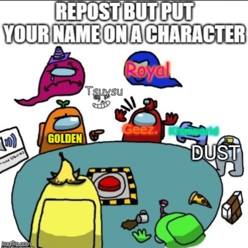 Amogus | DUST | made w/ Imgflip meme maker