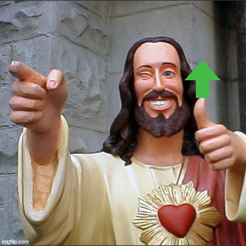 Buddy Christ Meme | image tagged in memes,buddy christ | made w/ Imgflip meme maker