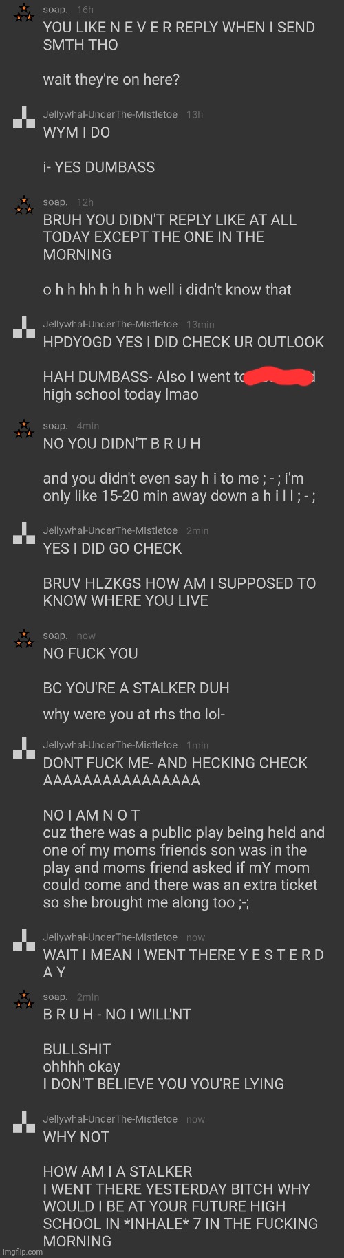I SWEAR I CAN H E A R HER YELLING AT ME- | made w/ Imgflip meme maker