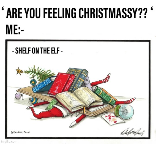 image tagged in memes,funny,christmas,elf on the shelf,shelf on the elf | made w/ Imgflip meme maker