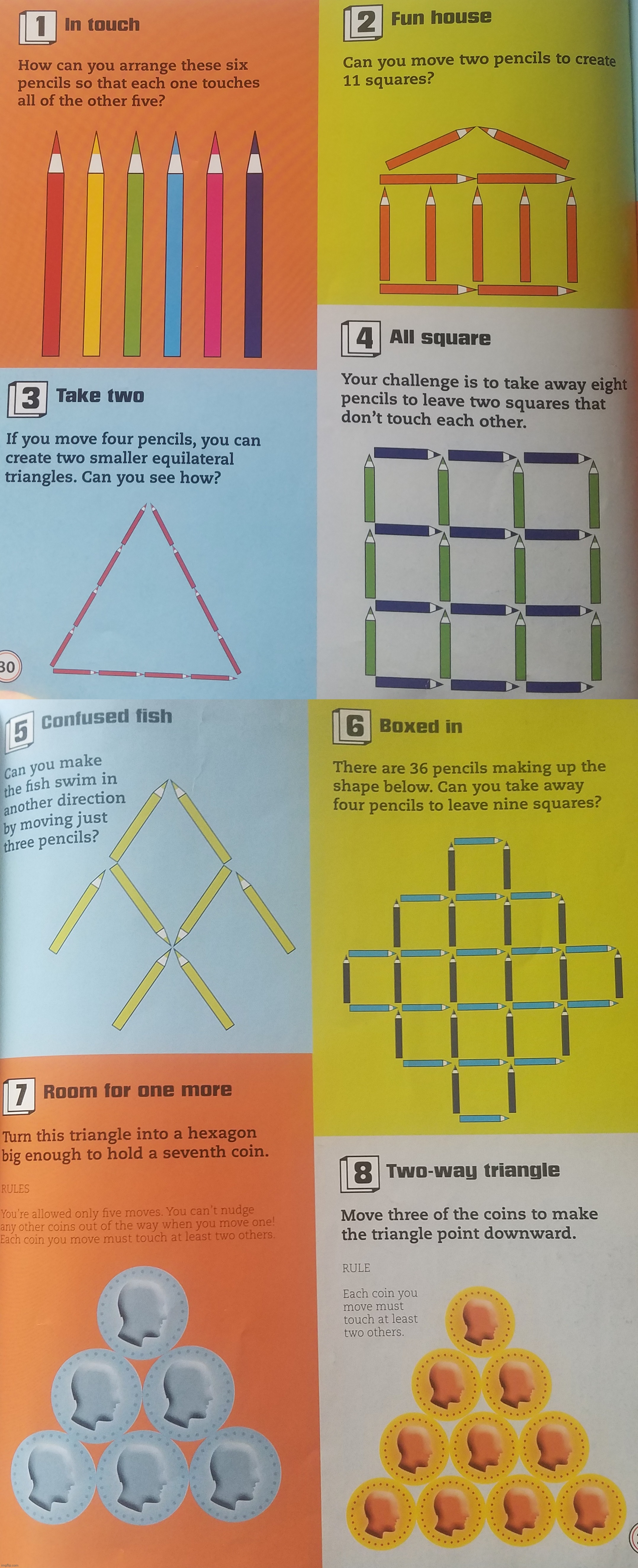 Can you solve any of these puzzles? | image tagged in puzzles,think tank | made w/ Imgflip meme maker