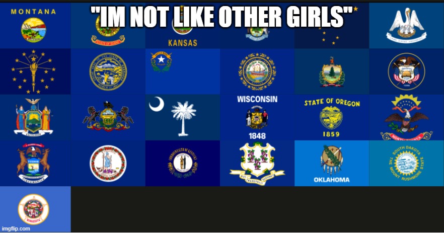"IM NOT LIKE OTHER GIRLS" | made w/ Imgflip meme maker