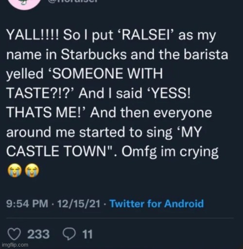 never going to starbucks again | made w/ Imgflip meme maker