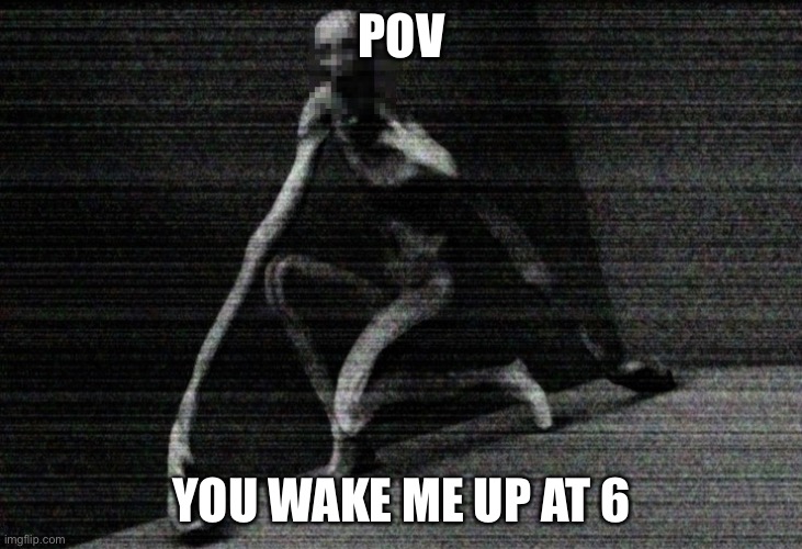 POV You saw SCP-096 face 