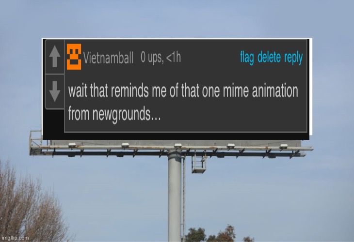 e | image tagged in large billboard | made w/ Imgflip meme maker