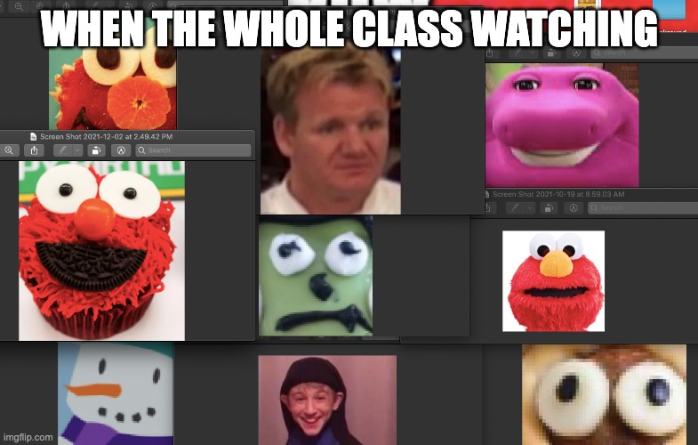 whole class watchin |  WHEN THE WHOLE CLASS WATCHING | image tagged in memes,whole class watchin | made w/ Imgflip meme maker