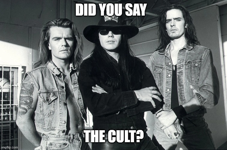 DID YOU SAY THE CULT? | made w/ Imgflip meme maker