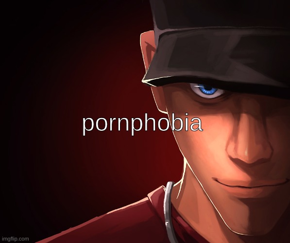 Scout custom phobia | pornphobia | image tagged in scout custom phobia | made w/ Imgflip meme maker