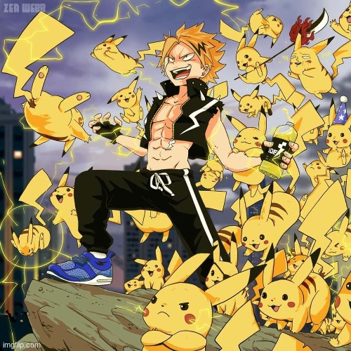Pokemon trainer denki | made w/ Imgflip meme maker