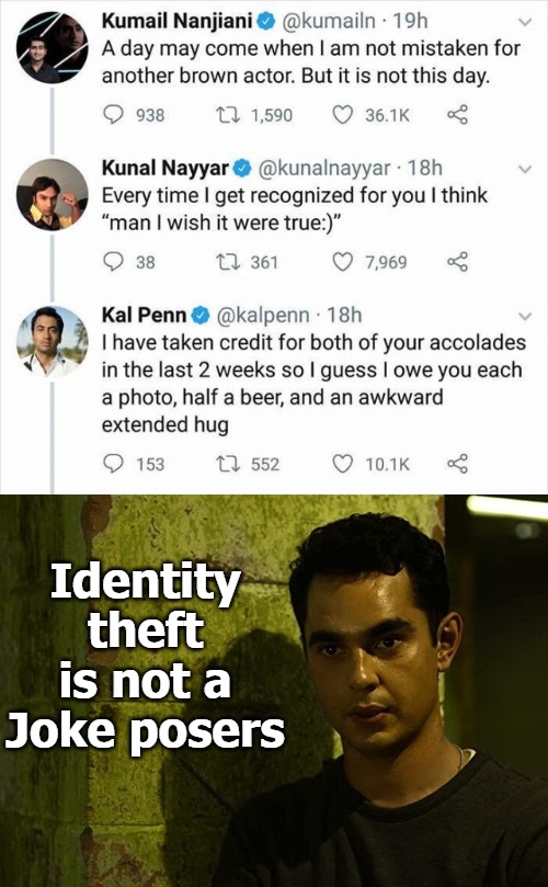 Identity theft is not a Joke posers | image tagged in smahs | made w/ Imgflip meme maker