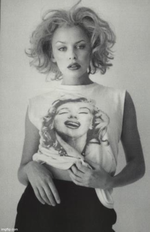 Kylie Marilyn Monroe | image tagged in kylie marilyn monroe | made w/ Imgflip meme maker
