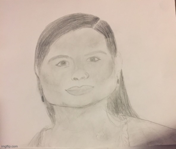 a drawing i did of phillipa soo | image tagged in art,phillipa soo | made w/ Imgflip meme maker