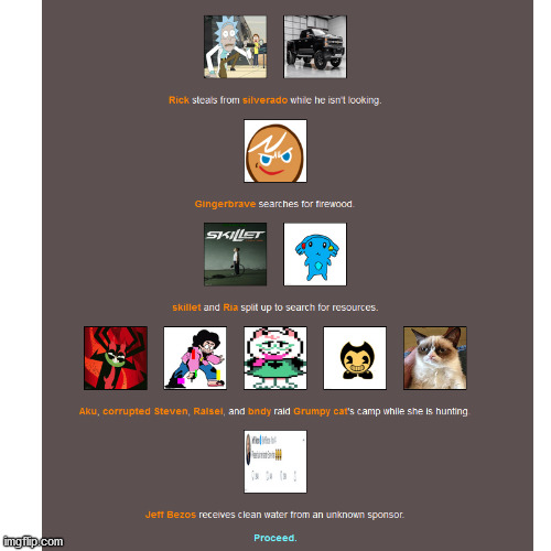 Part 11: day 4 | image tagged in hunger games | made w/ Imgflip meme maker