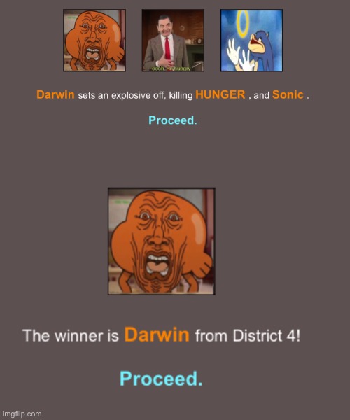 And Darwin wins! | made w/ Imgflip meme maker