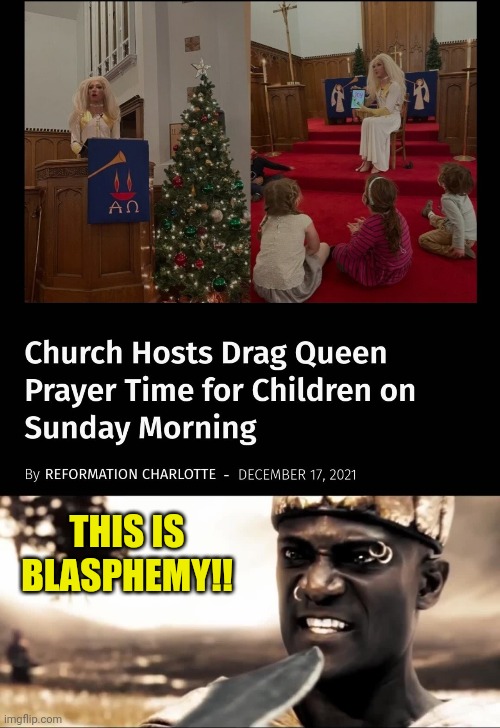 A loss for words. | THIS IS BLASPHEMY!! | image tagged in memes | made w/ Imgflip meme maker