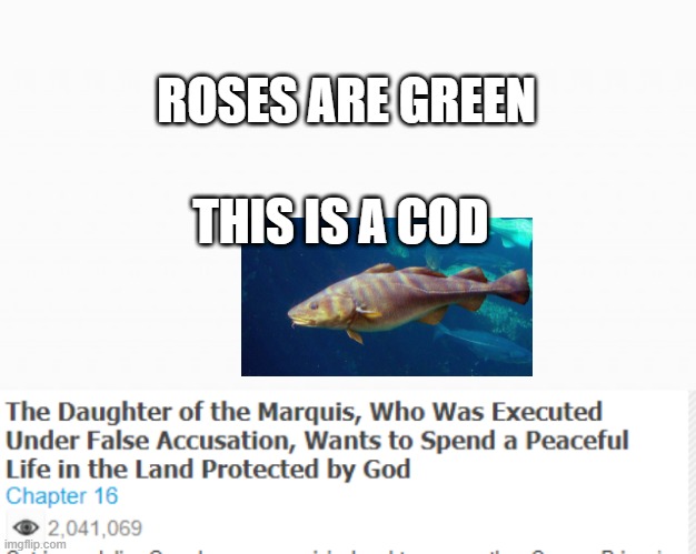 this is a josei manga.. | ROSES ARE GREEN; THIS IS A COD | image tagged in white box | made w/ Imgflip meme maker