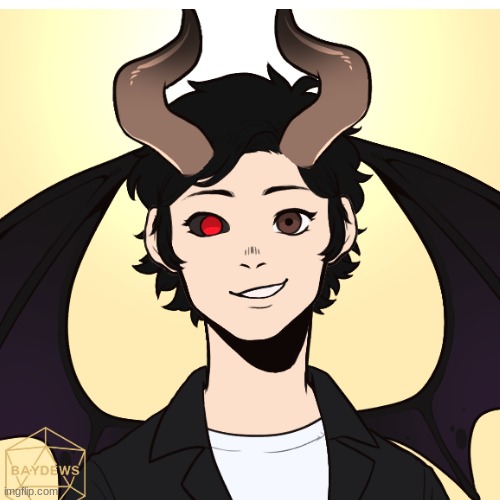 Void in picrew | image tagged in evil,devil | made w/ Imgflip meme maker