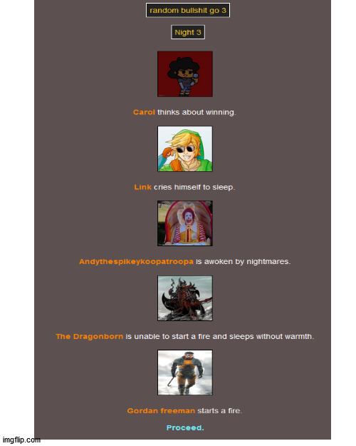 part 11: night 3 | image tagged in memes,blank transparent square | made w/ Imgflip meme maker