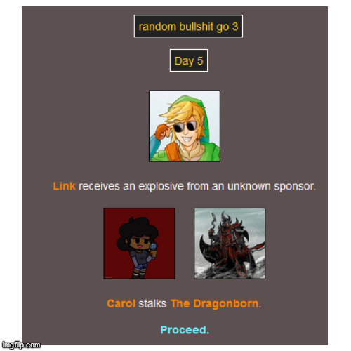 Part 16: day 5 | image tagged in hunger games | made w/ Imgflip meme maker